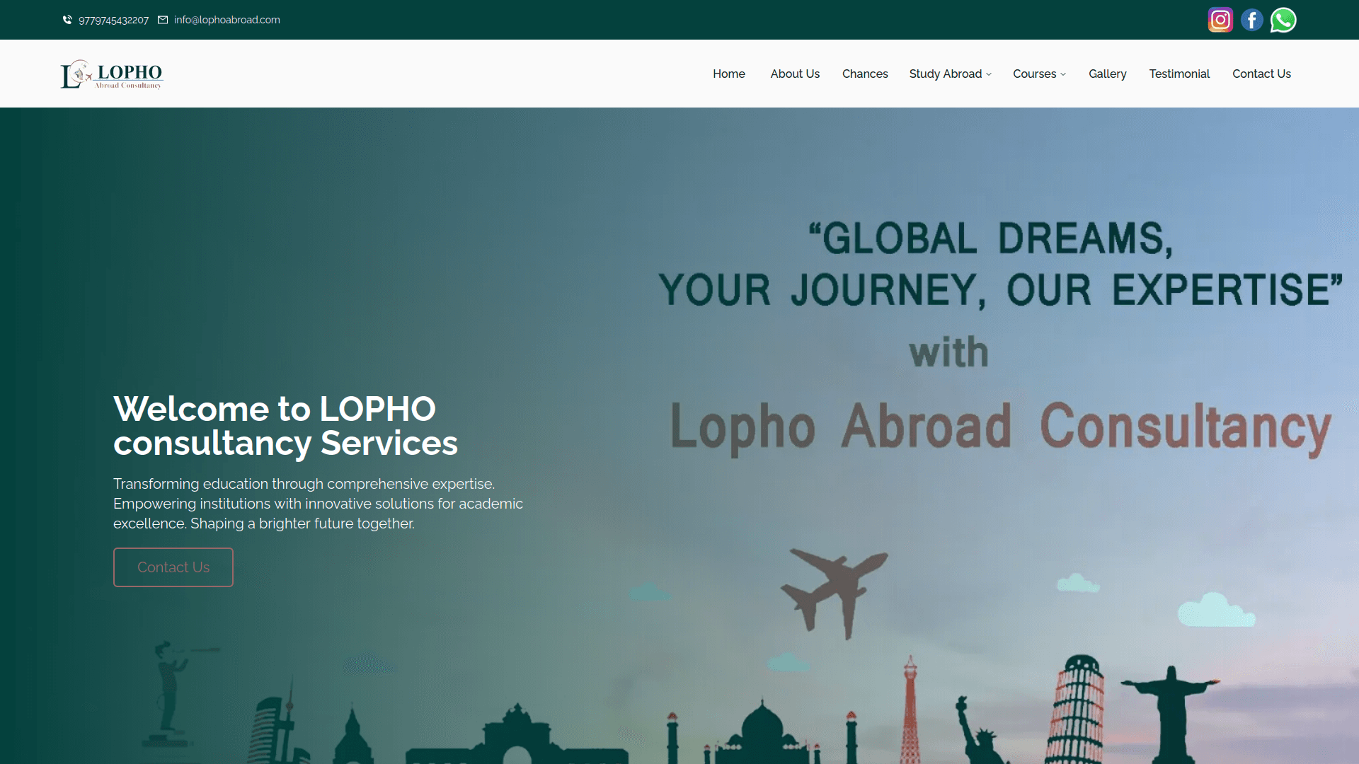 Lopho Abroad